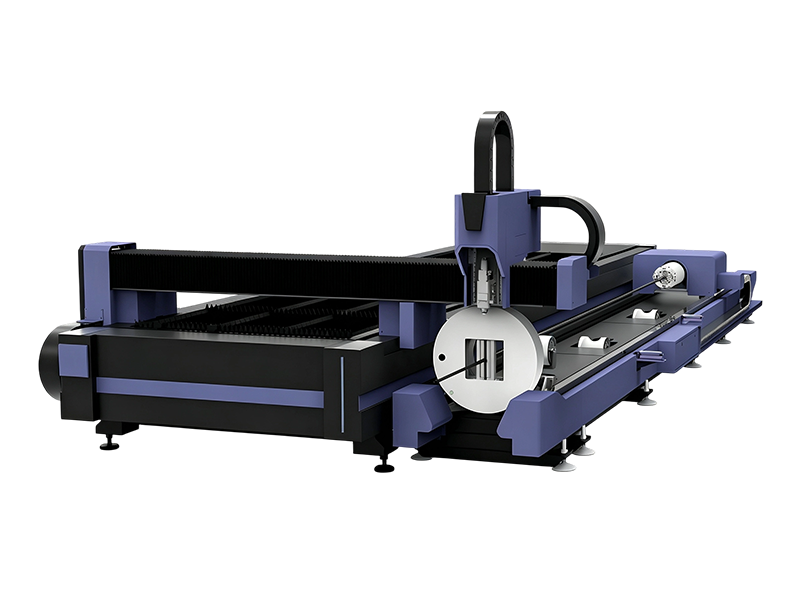 Plateforme unique feuille & tube machine de coupe laser